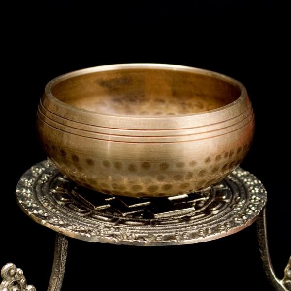 シンギングボウル シンギングボール ネパール 楽器 槌目付きティッカシンギングボウル
