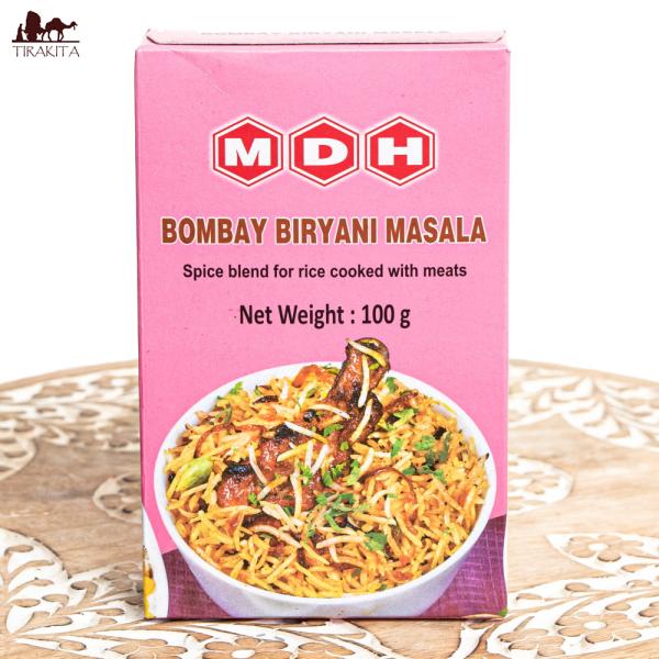 ビリヤニ インド料理 炊き込みご飯 スパイスミックス ボンベイビリヤニ マサラ 100g 小サイズ (MDH) 簡単料理