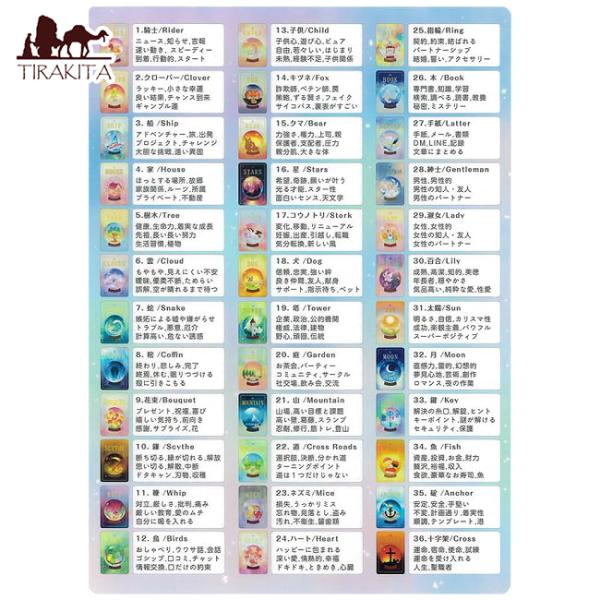 大幅お値下げ タロットカード オラクルカード ルノルマンカード tirakita-shop_id-spi-1544