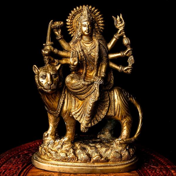 パールヴァティー像　金属製　8cm 　ー インドの小さな神さま ー パールヴァティー像 金属製 8cm ー インドの小さな神さま ー