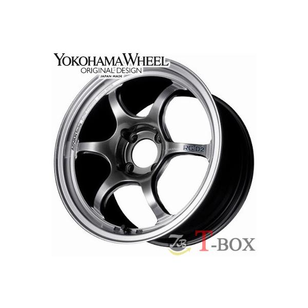 単品1本価格) 15インチ 5.5J 4/100 YOKOHAMA WHEEL ADVAN Racing RG-D2 