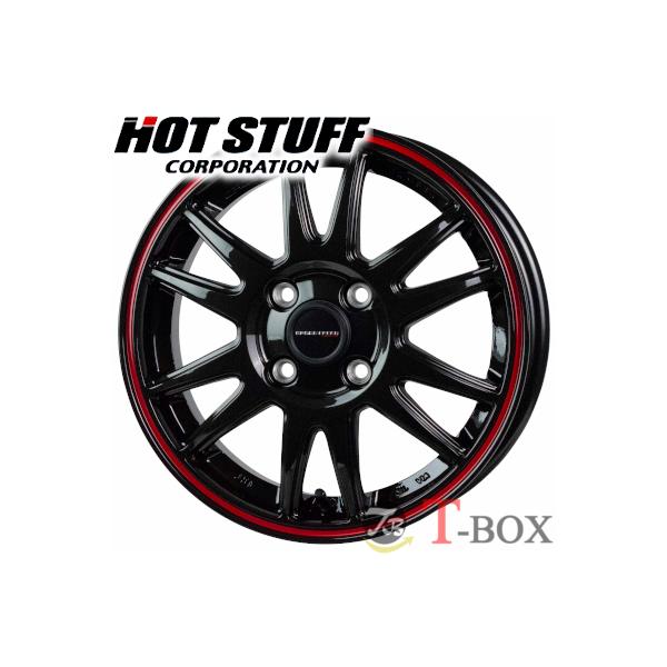 HOT STUFF（ホットスタッフ） (単品1本価格) 14インチ 4.5J 4/100 HOT
