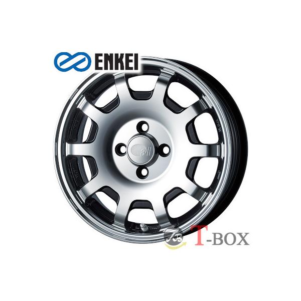 (4{Zbgi) 15C` 5.0J 4/100 ENKEI all four KCR GPC I[EtH[ P[V[A[ MB / SS / PW