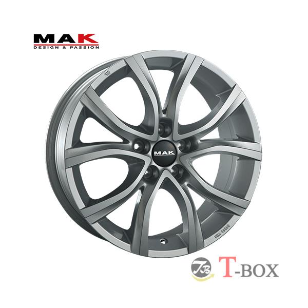 (4本セット価格) 17インチ 7.5J 5/108 MAK マック ANTIBES アンチバス (S) シルバー