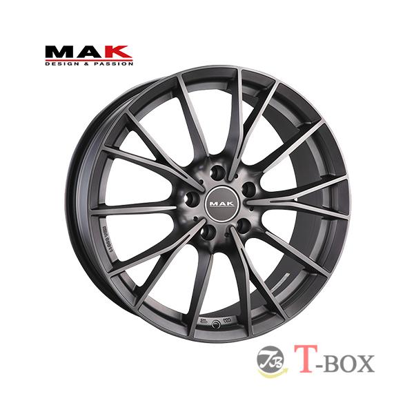 (単品1本価格) 16インチ 7.0J +52 5/112 MAK マック FABRIK ファブリック Mチタン