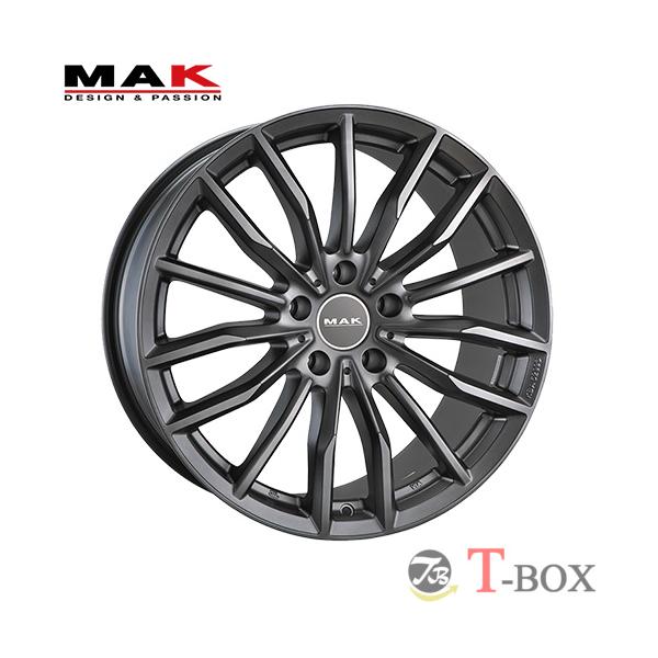 (単品1本価格) 19インチ 9.0J +38 5/112 MAK マック RAPP ラップ Mチタン