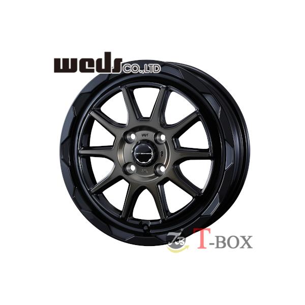 WEDS (単品1本価格) 14インチ 4.5 4/100 ウェッズ ADVENTURE MUD