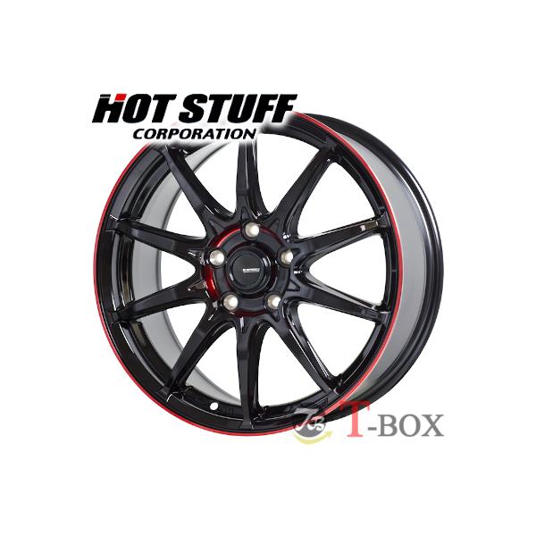 HOT STUFF（ホットスタッフ） (単品1本価格) 16インチ 6.5J 5/100 HOT