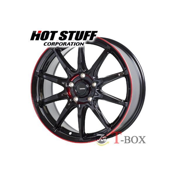 HOT STUFF (単品1本価格) 18インチ 8.0J 5/114.3 ホットスタッフ