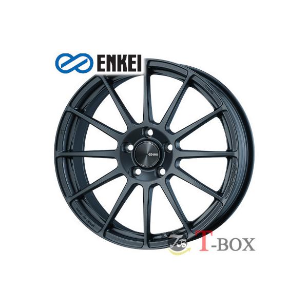 (Pi1{i) 15C` 6.0 4/100 ENKEI PerformanceLine PF03 J[: Matte Dark Gunmetallic GPC zC[
