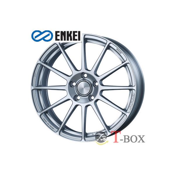 (4{Zbgi) 18C` 7.0 5/100 ENKEI PerformanceLine PF03 J[: Sparkle Silver GPC zC[
