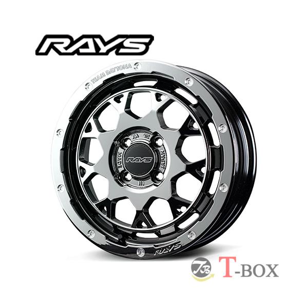 (新製品)(4本セット価格) 15インチ 5.0J 4/100 RAYS レイズ TEAM DAYTONA チームデイトナ M9+ COLLECTION (SNL) レイズブラックメタルコート
