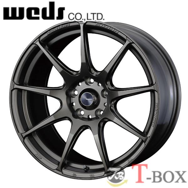 WEDS (4本セット価格) 17インチ 7.5J 5/114.3 ウェッズ SPORT SA