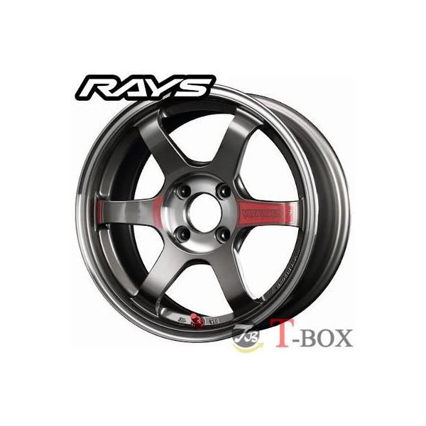 (単品1本価格) 15インチ 6.5J 4/100 RAYS レイズ VOLK RACING ボルクレーシング TE37 SONIC SL (PG) プレスドグラファイト