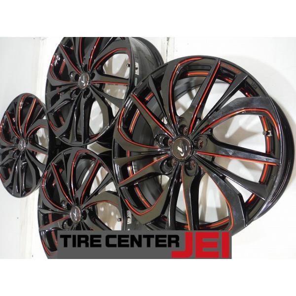 18インチ ウェッズ レオニスTE 7J+47 100 86/インプレッサ 中古アルミ