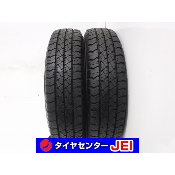 155-80R14 88/86N LT 9-8.5分山 グッドイヤーカーゴプロ 2023年製 中古 