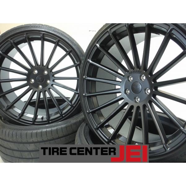 23インチ HAMANN ハーマン 315/25R23 11J+33 120 BMW X5 超希少 中古タイヤホイール【4本セット】送料無料(AMA23-098