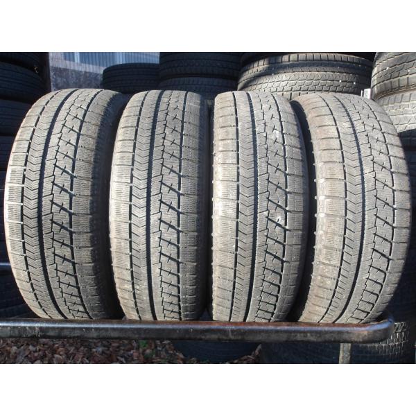 Q229-6 中古タイヤ 送料無料 215/60R17 冬4本セット スタッドレス 96Q