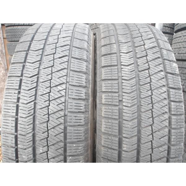 BRIDGESTONE 195/65R15 2本　23年製　中古品　　2 Q623-12 中古タイヤ 送料無料 195/65R15 冬2本セット スタッドレス 91Q