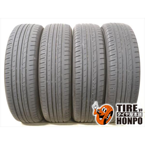 中古タイヤ 4本セット 185/65R15 88S ヨコハマ ブルーアースA AE50