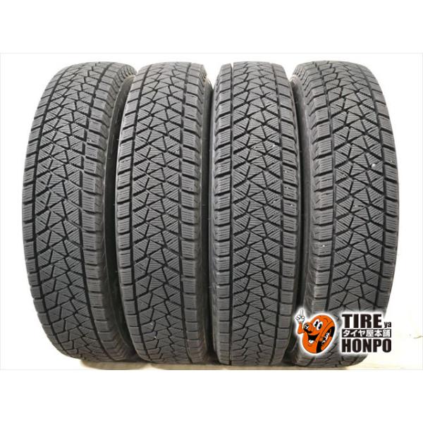 中古タイヤ 4本セット 175/80R15 90Q ブリヂストン ブリザック DM-V2  