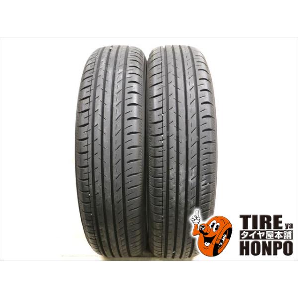 中古タイヤ 2本セット 155/65R14 75H ヨコハマ ブルーアースGT AE51