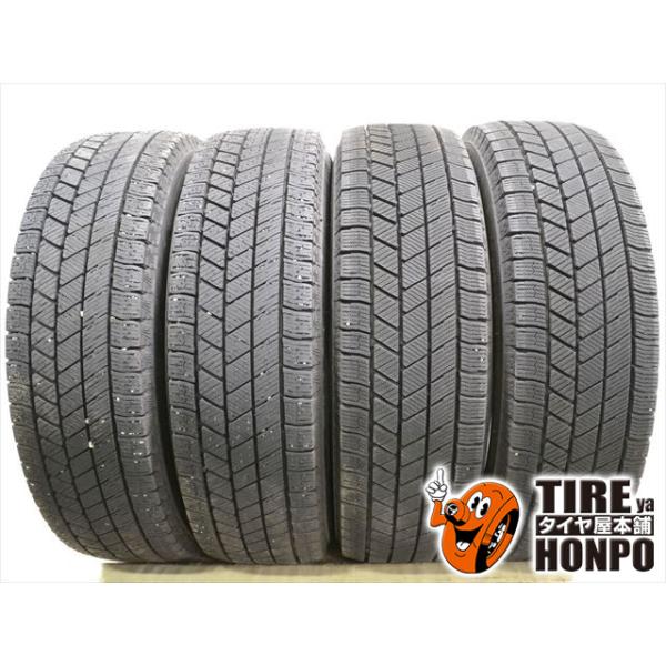 中古タイヤ 4本セット 195/60R15 88Q ブリヂストン ブリザックVRX3
