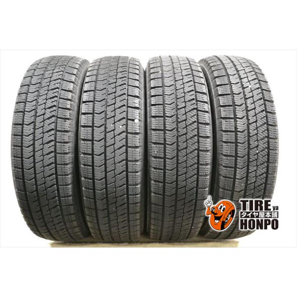 中古スタッドレスタイヤ　2本　VRX2 155/65R14 中古タイヤ 4本セット 155/65R14 75Q ブリヂストン ブリザックVRX2