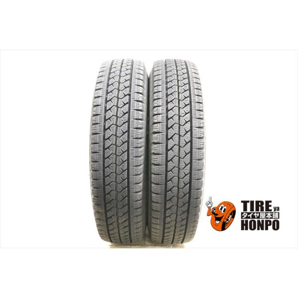 中古タイヤ 2本セット 145R12 6PR ブリヂストン ブリザックVL1 