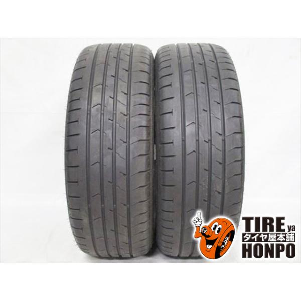 中古タイヤ 2本セット 215/50R18 92V グッドイヤー イーグルRVF