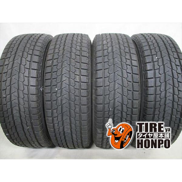 225/65R17(102Q)スタッドレスタイヤ ヨコハマ製アイスガードG075 中古タイヤ 4本セット 225/65R17 102Q ヨコハマ アイスガードSUV G075