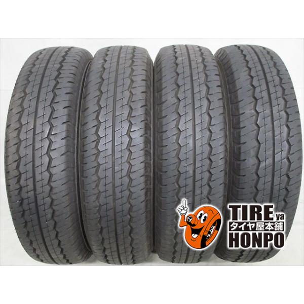 中古タイヤ 4本セット 165/80R14 97/95N トーヨー SPLT30A サマー