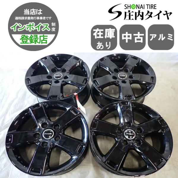 4本SET 会社宛 送料無料 17×7.5J タルガジャパン AGA アルミホイール 5