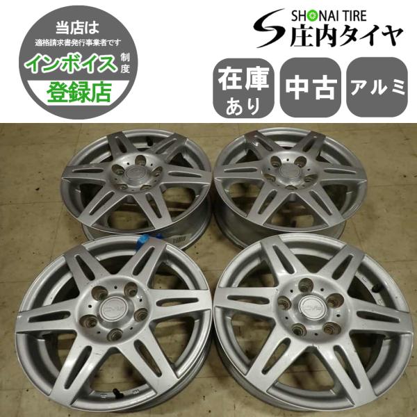 C283 15×5J 5穴 ホイール(ブラック) 15インチ 4本 パジェロミニ 4本SET 会社宛 送料無料 15×5J デザイン アルミ 5穴 PCD 114.3mm +48