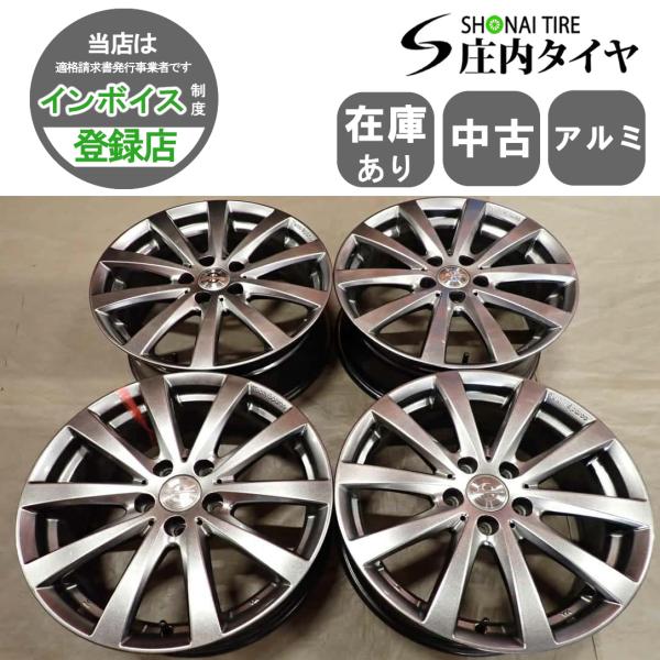 4本SET 会社宛 送料無料 17×7J TeamSparco チームスパルコ アルミ 5穴 PCD 108mm +50 ハブ径 63.3mm ボルボ S60 