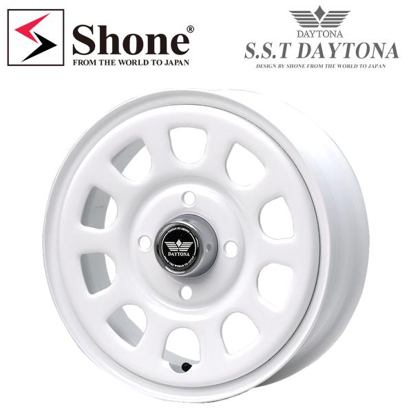 新品 4本価格 14×5J 4穴 100mm ET+42 SHONE SST DAYTONA デイトナ
