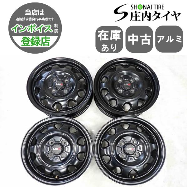 4本SET 会社宛 送料無料 14×4.5J レアマイスター LMG アルミ 4穴 PCD