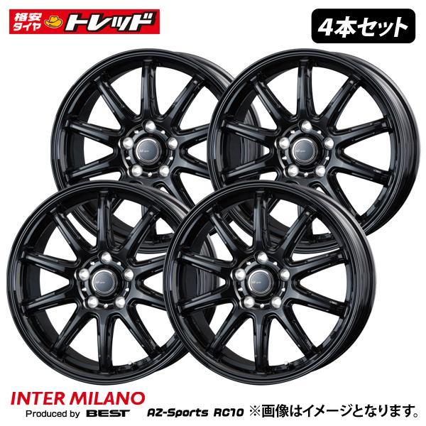 新品 4枚セット価格 BEST AZ-Sports RC10【6.5J 16インチ +38 5H 