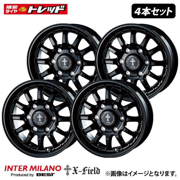 送料無料】 4枚セット価格 新品 BEST X-FIELD α 7.5J 17インチ +25 PCD