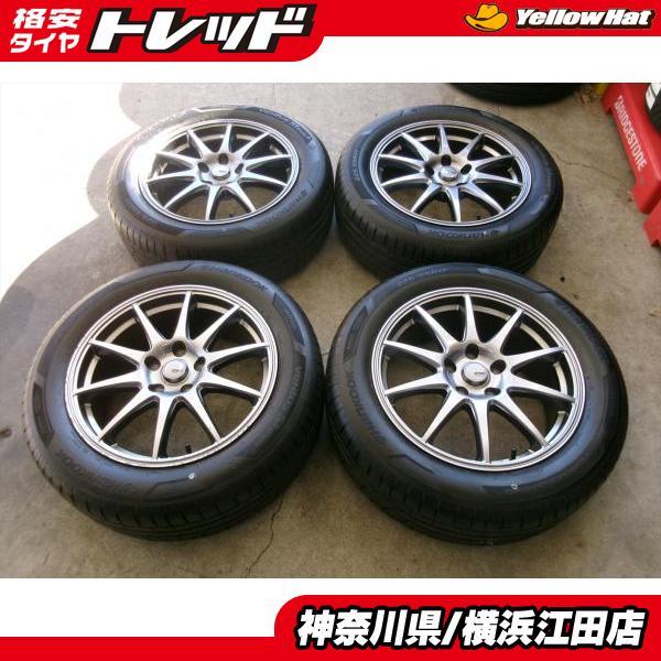 ハンコック ◇中古夏タイヤホイール4本セット◇スポルトアベリア + 