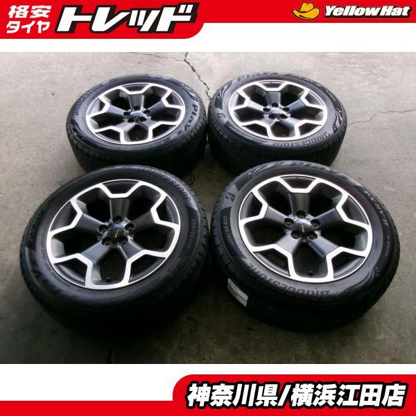 ◇スバルGP系XV純正17インチ◇2022年製国産中古夏タイヤ付  