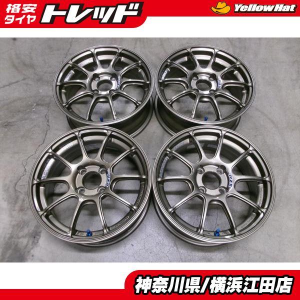 ◇中古ホイール4本セット◇アドバンレーシングRZ2◇6J×15インチ +38 
