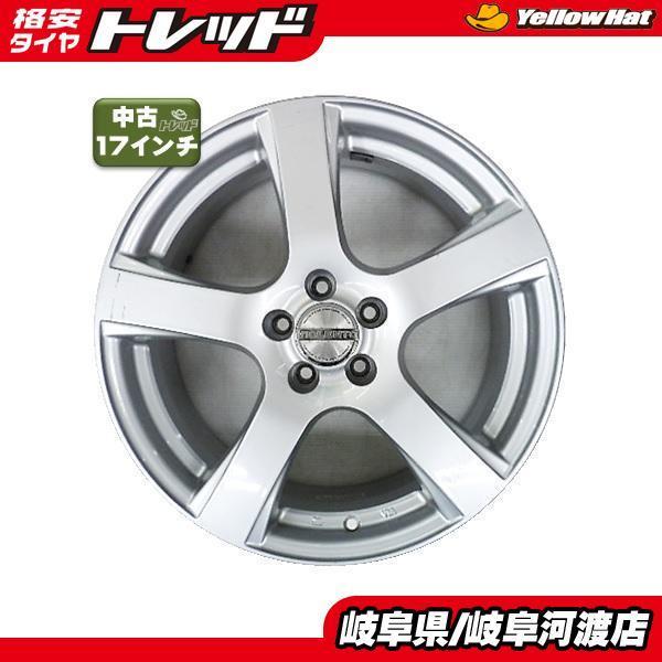 DUNLOP VIOLENTO ヴィオレント 社外ホイール 17インチ 4本 7J5HPCD100+ 