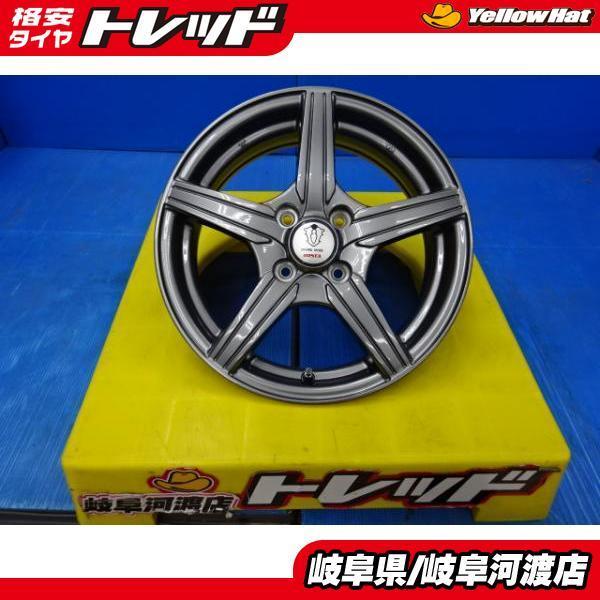 15インチ 5スポークホイールセット ENKEI エンケイ PerformanceLine パフォーマンスライン PF05