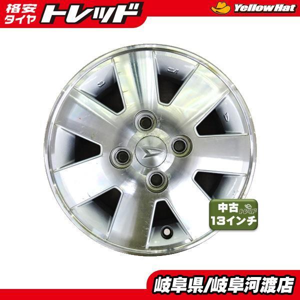 ダイハツ純正 ホイール 中古 13インチ 4.5J +45 4H PCD100 4本SET 
