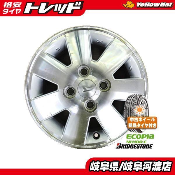 155/65R13 新品夏タイヤ 中古ホイール 組込済 4本SET ダイハツ純正 13