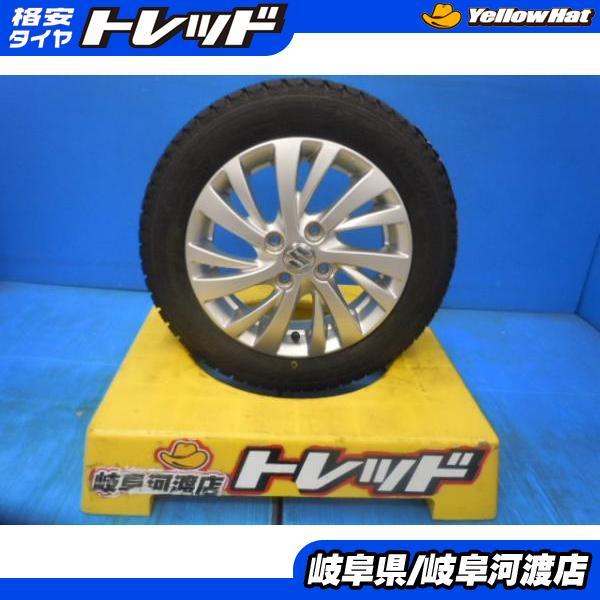 SUZUKI純正アルミ付きスタッドレスTOYOタイヤ - 車のパーツ