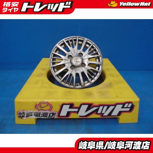 旧規格 軽自動車等 【中古】 社外アルミ Verthandi アルミホイール 4J 