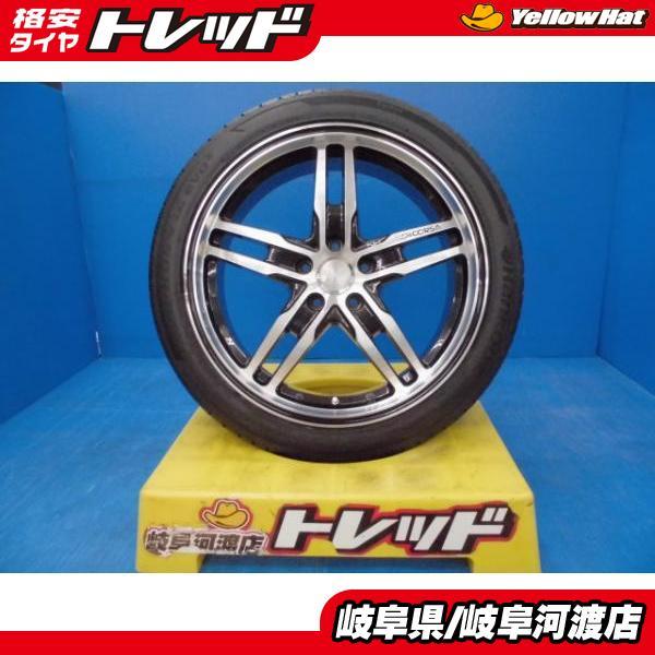4本 中古 夏タイヤ 輸入 ハンコック VENTUS 245/45R19 中古 アルミ付き  