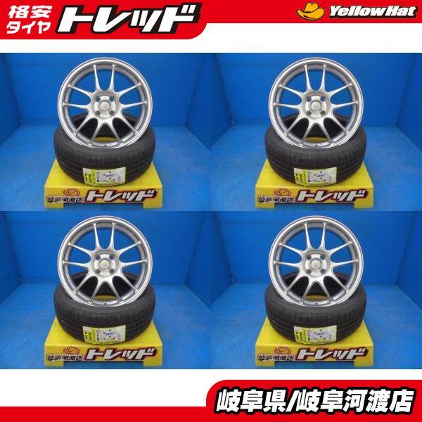 195/45R17 夏タイヤホイール 送料無料 ENKEI エンケイ PF01 17インチ 